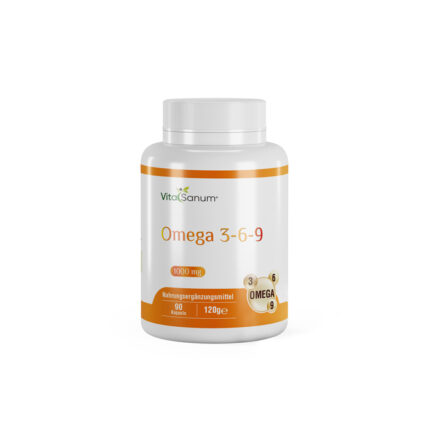 VitaSanum® - Omega 3-6-9 100 Kapseln 1000 mg - Apothekenherstellung